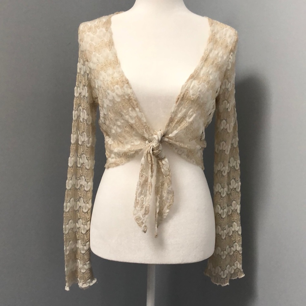 Petite long sleeved wrap